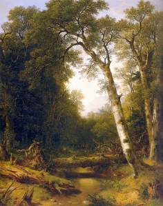 A Stream in the Wood (1865) - Asher Brown Durand