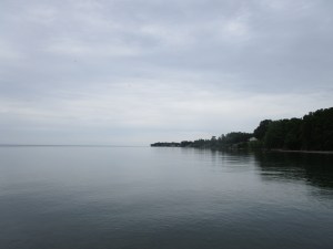 View of Lake Ontario from Webster Park